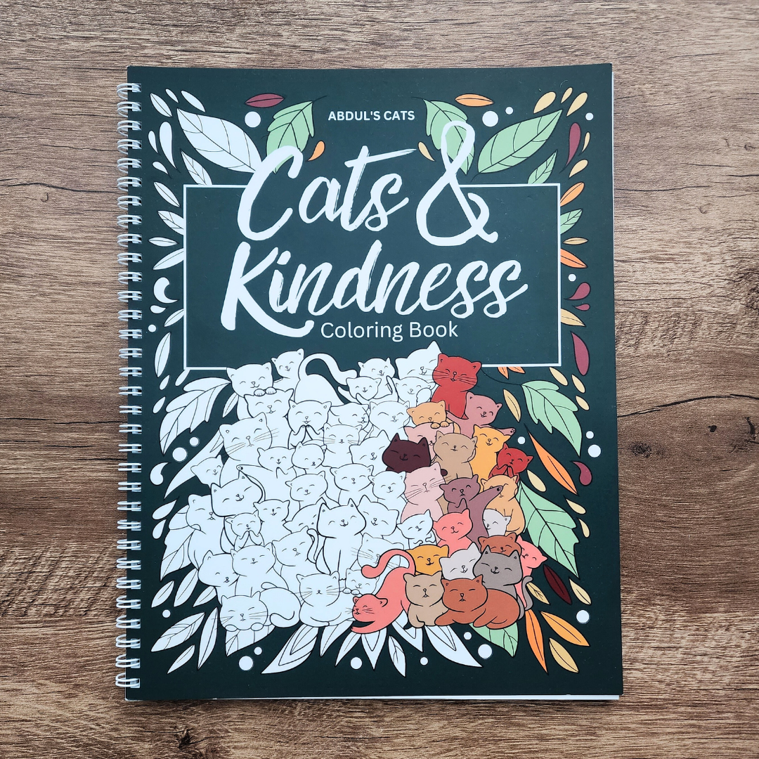 Cats & Kindness Coloring Book