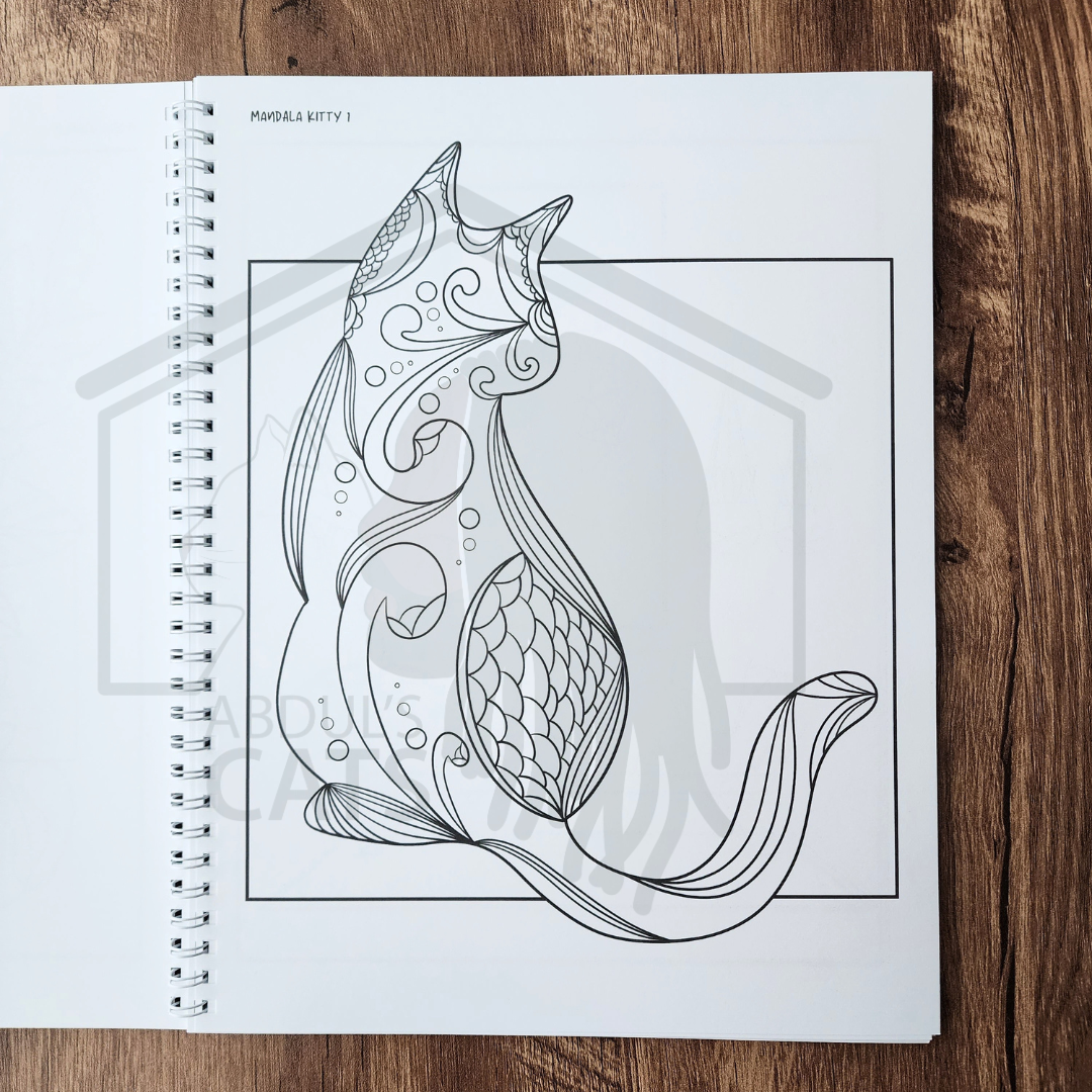 Cats & Kindness Coloring Book