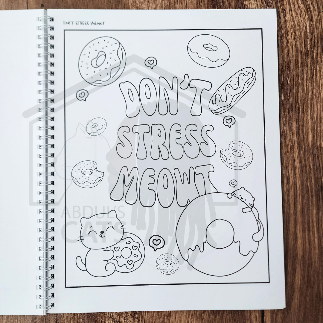 Cats & Kindness Coloring Book