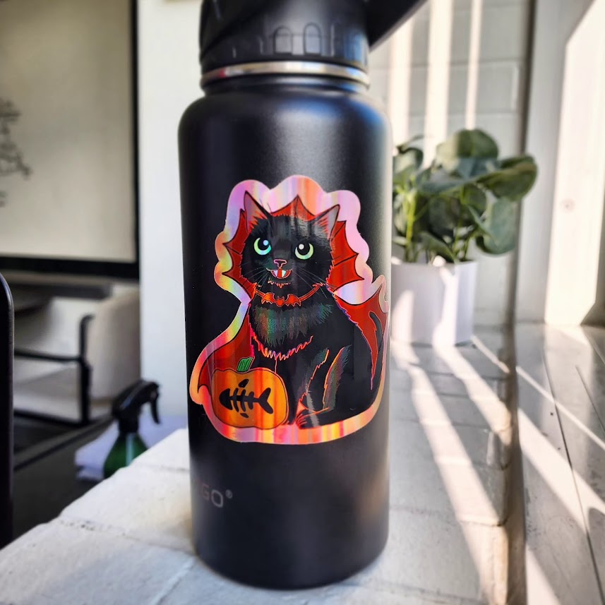Lil Bear Holographic Sticker