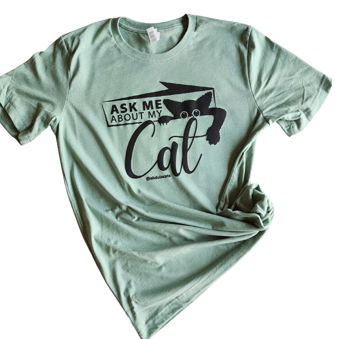 Cat and me shirt hot sale