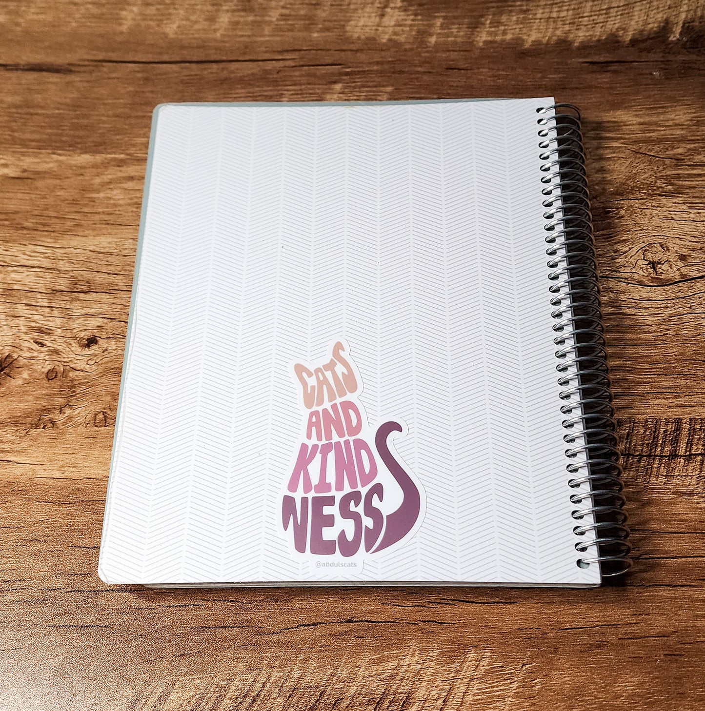 Cats & Kindness Sticker - Pink Tones