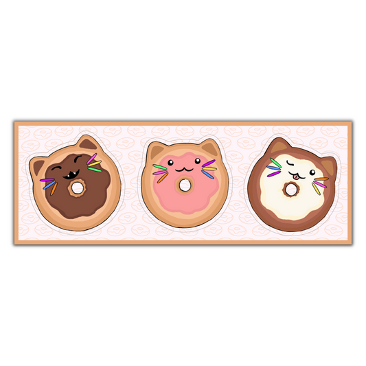 Donut Cats Sticker Sheet