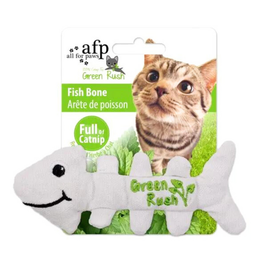 Fishbone Catnip Cat Toy