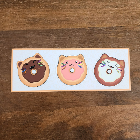 Donut Cats Sticker Sheet