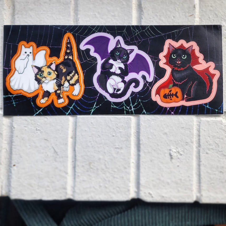 Star Kitten Sticker Sheet
