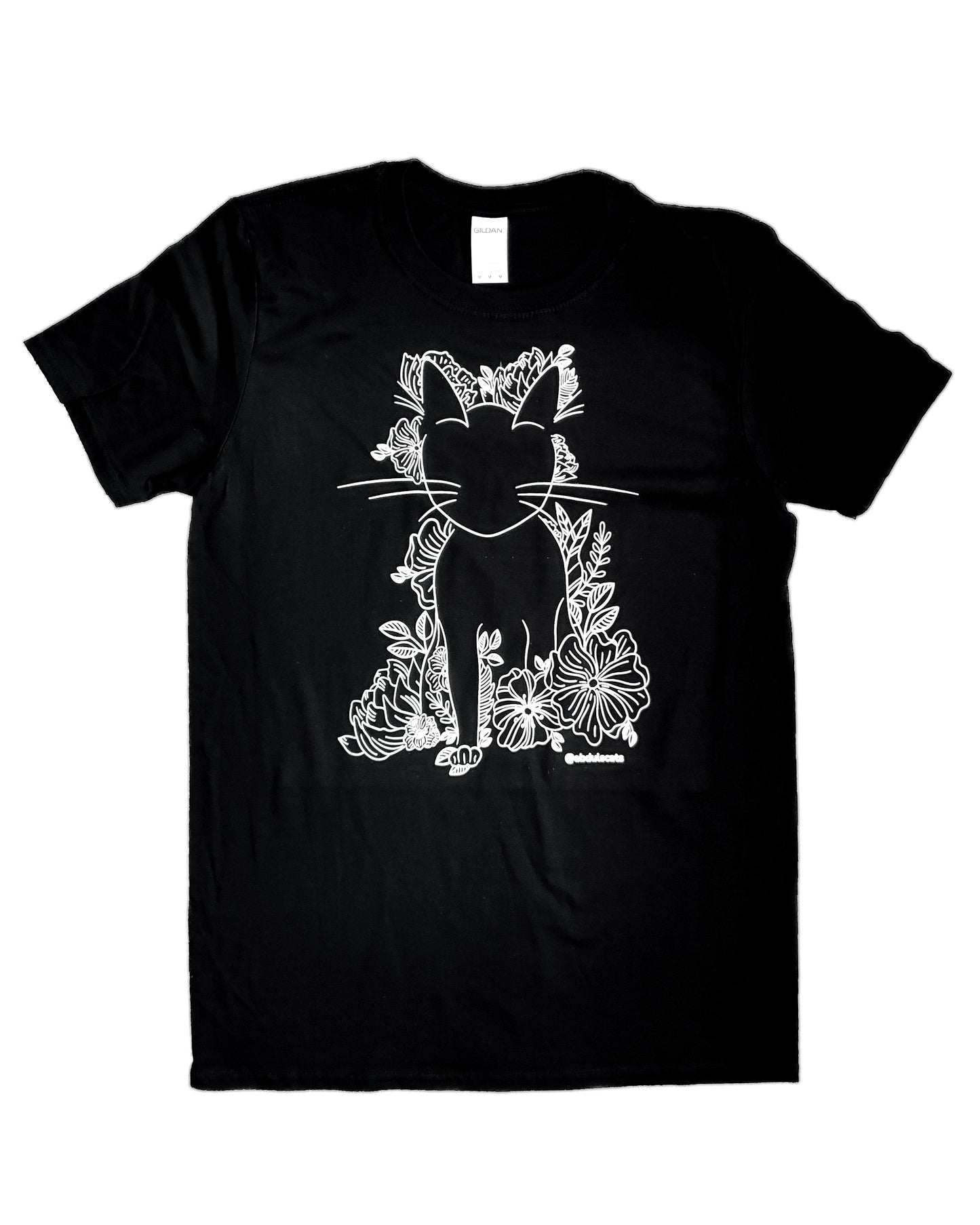 Bambi Floral Cat T-Shirt