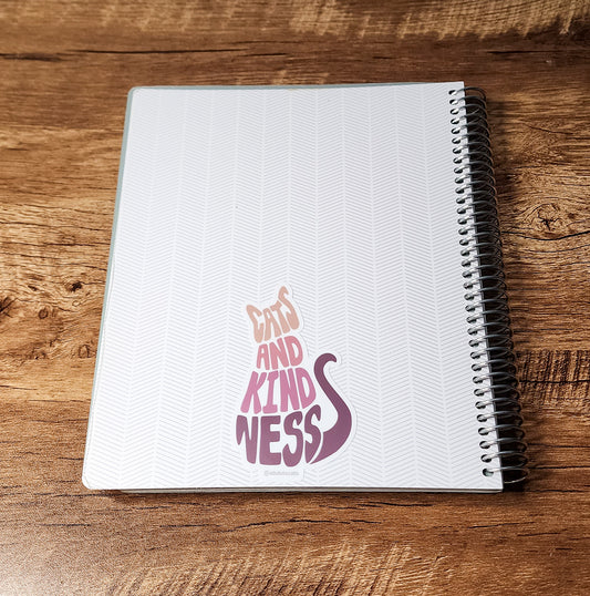 Cats & Kindness Sticker - Pink Tones