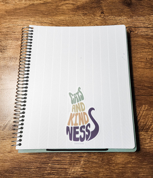 Cats & Kindness Sticker -  Warm Tones