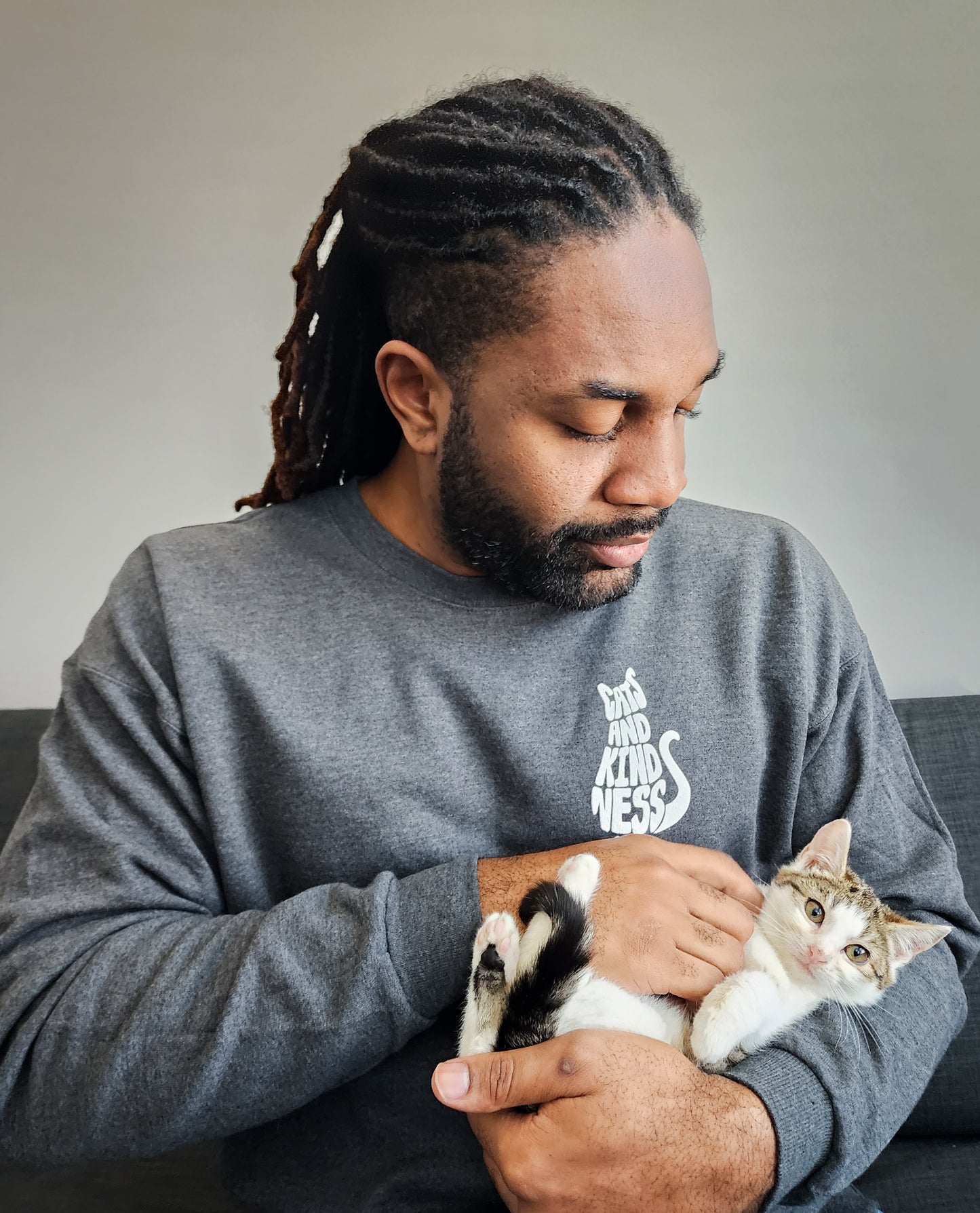 Cats & Kindness Crewneck Sweatshirt