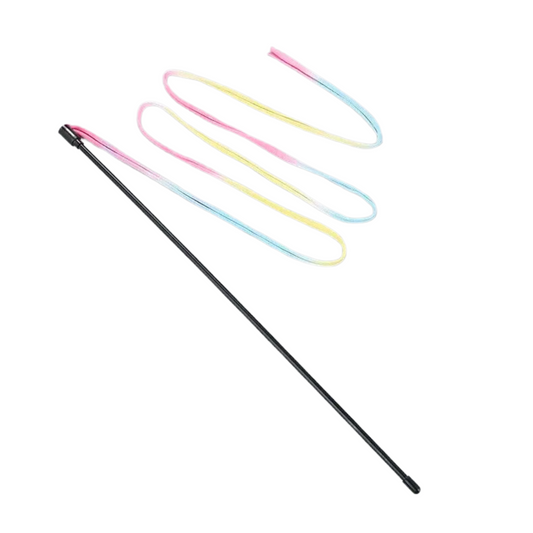 Rainbow Wand Cat Toy