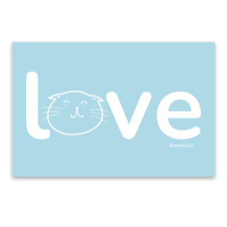 Love Cat Sticker